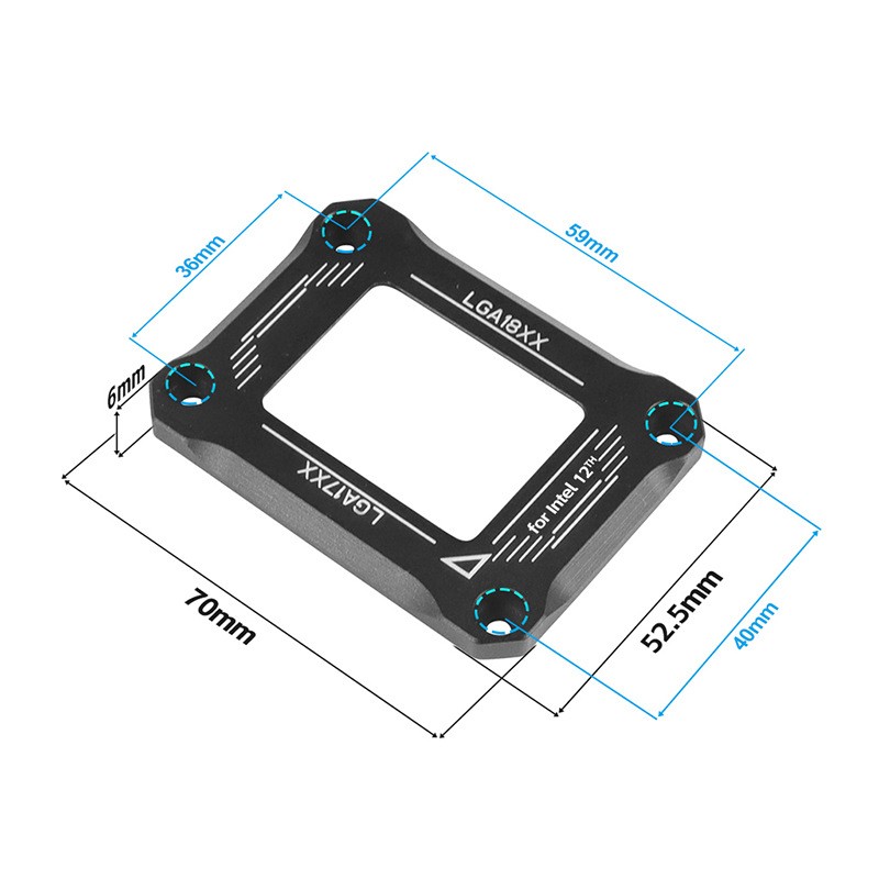 Thermalright CPU Contact Frame Anti-Bending Buckle for LGA 1700 Retrofit Kit