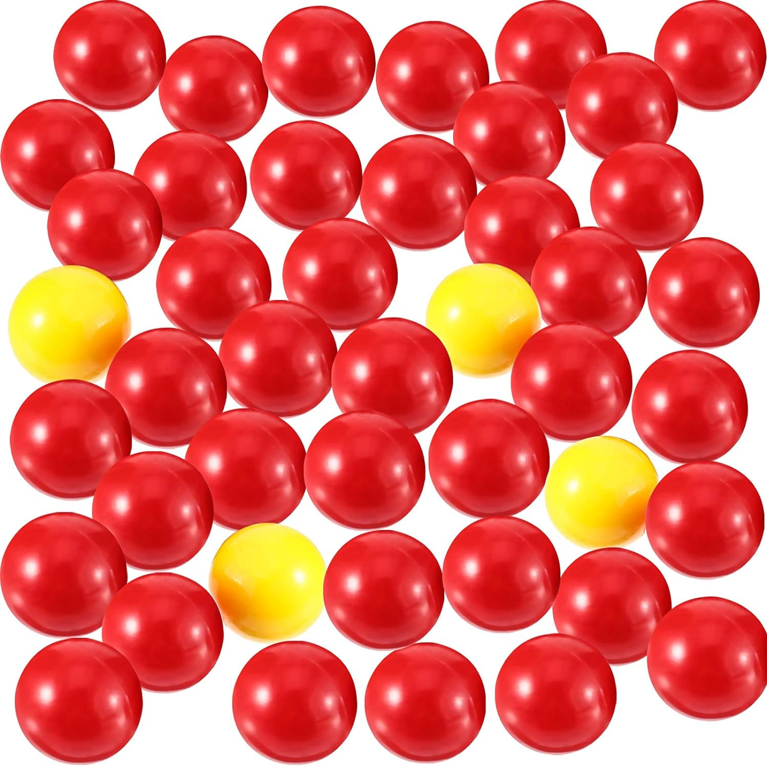 Gejoy 42 Pieces Game Replacement Marbles 2 Sets Game Replacement Balls Compatibl