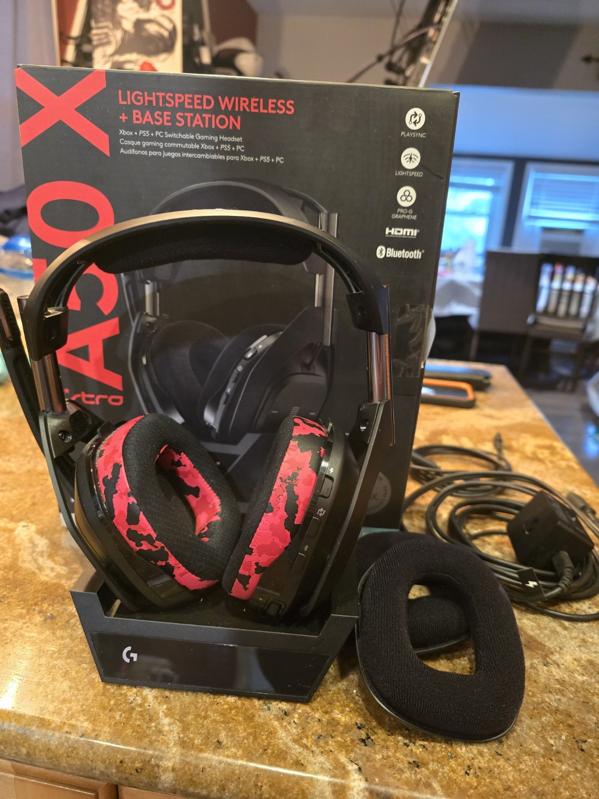 Logitech Astro A50 x Lightspeed Wireless PC Xbox Playstation Gaming Headset