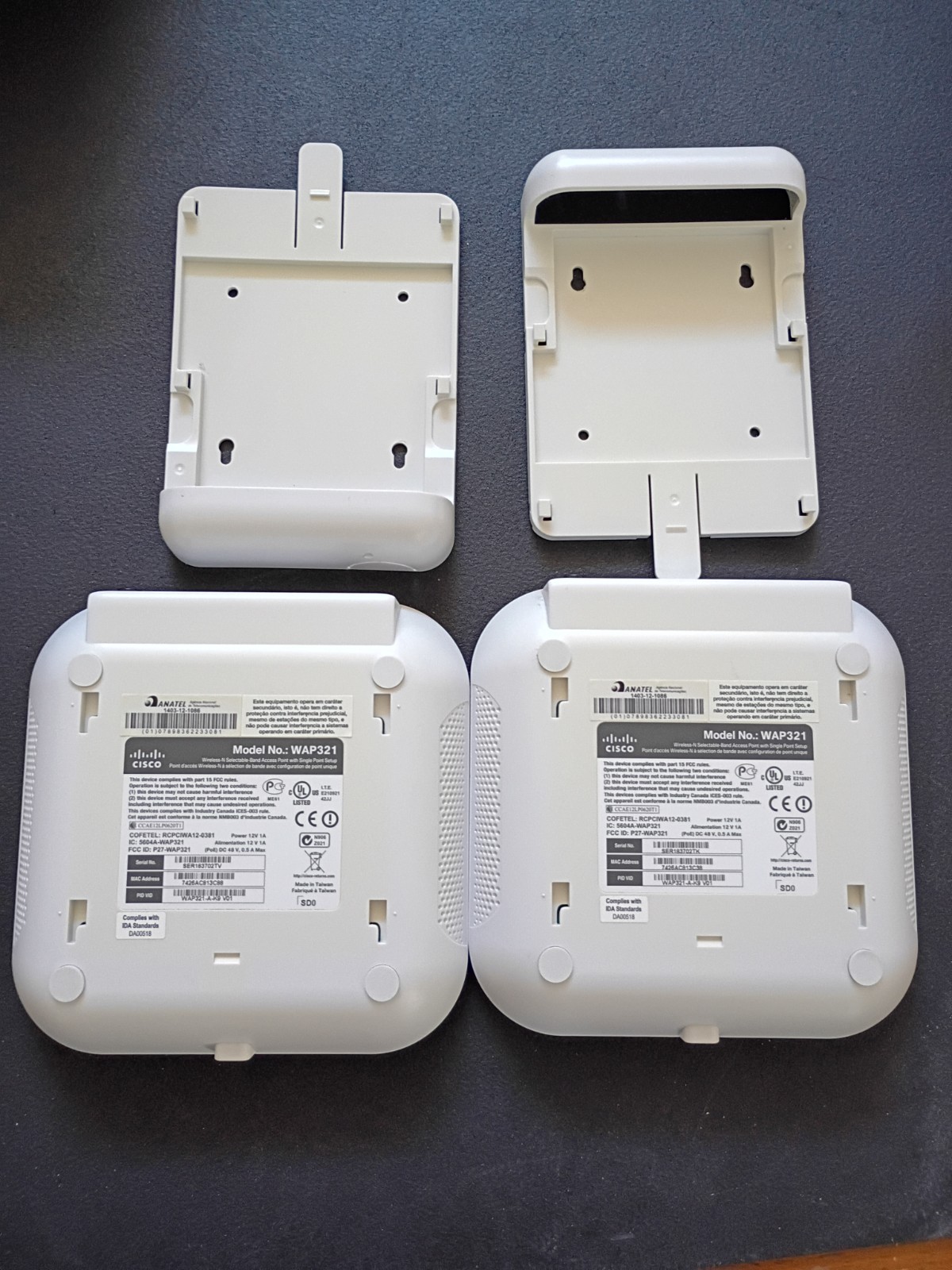 Cisco WAP321 Access Point - Lot Of 2