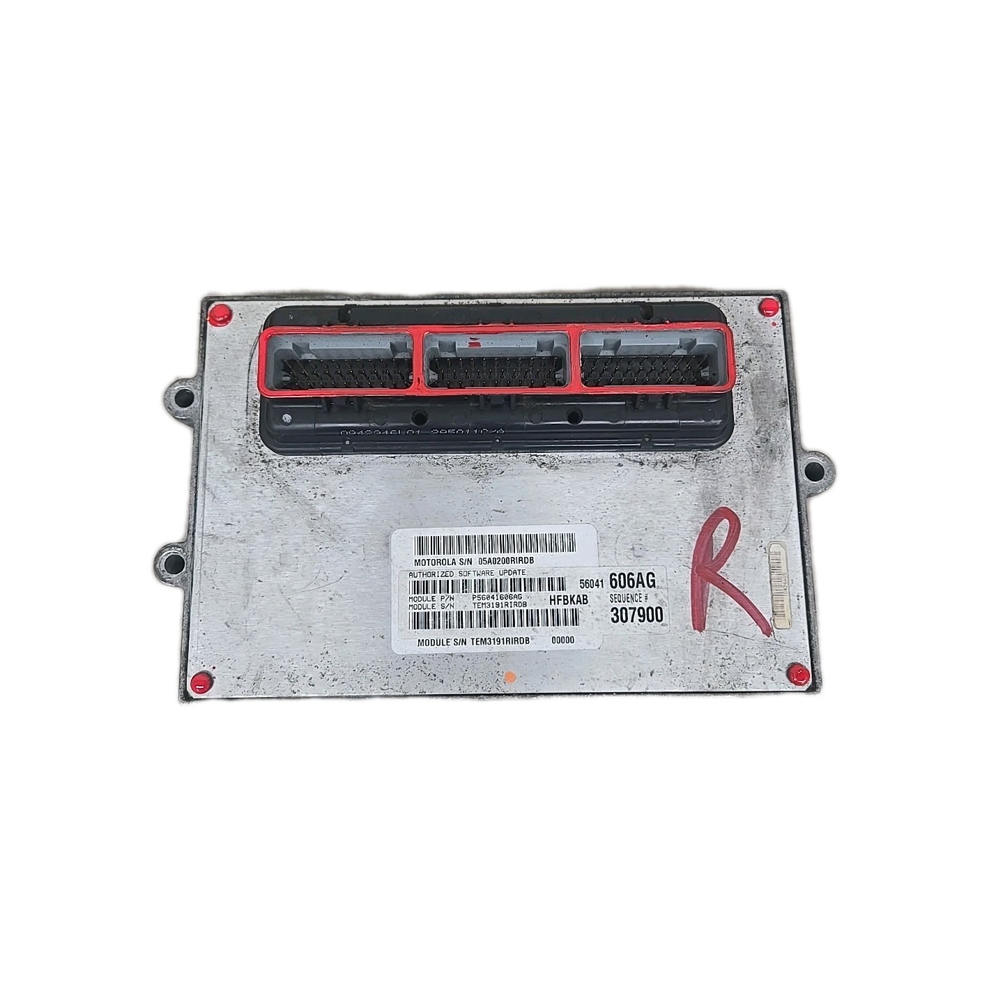 01-02 JEEP LIBERTY 3.7L P56041606AG ENGINE CONTROL MODULE ECU ECM PCM OEM UNIT