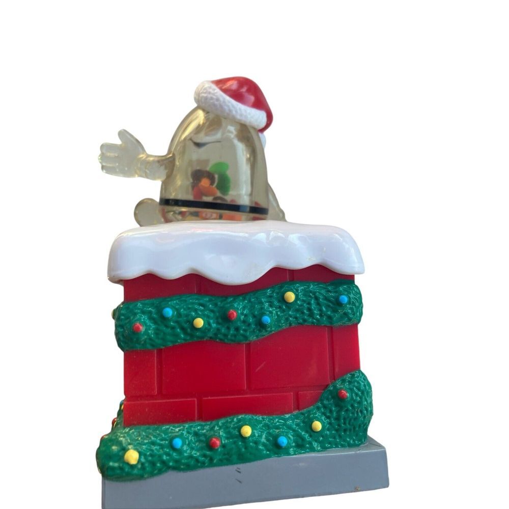 M&M Secret Santa Snowglobe Box Container
