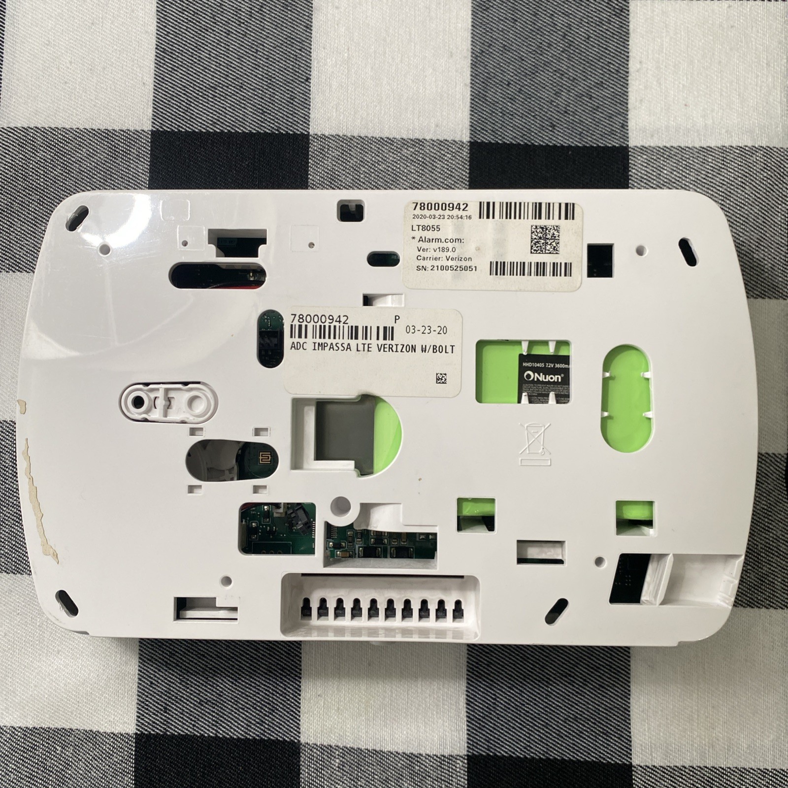 DSC Impassa SCW9057 Wireless Security Alarm Panel Only – Used Working Condition