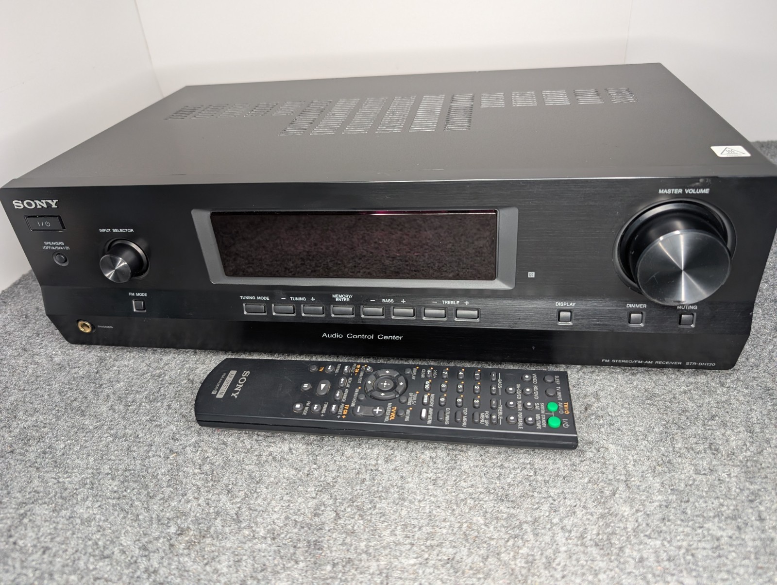 Sony STR-DH130 200 Watt AM/FM Stereo Audio Receiver Home Theater Bundle W/Remote