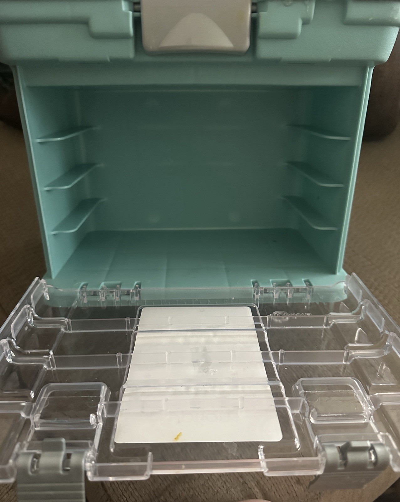 Creative Options Small Rack Organizer Storage Case No Racks EUC
