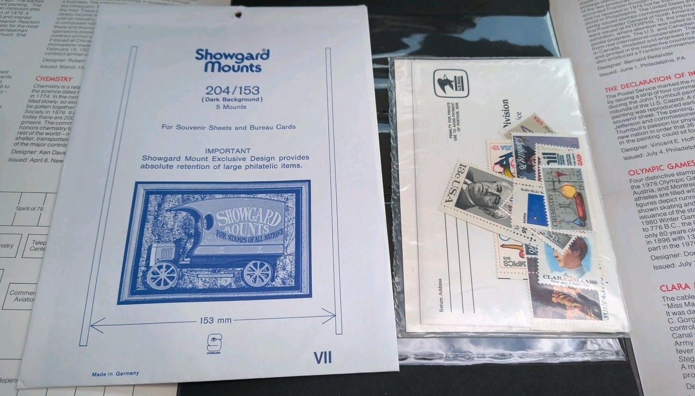 1975-1978 Mint Set Stamps Sets