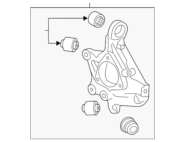 Genuine GM Knuckle 84520222