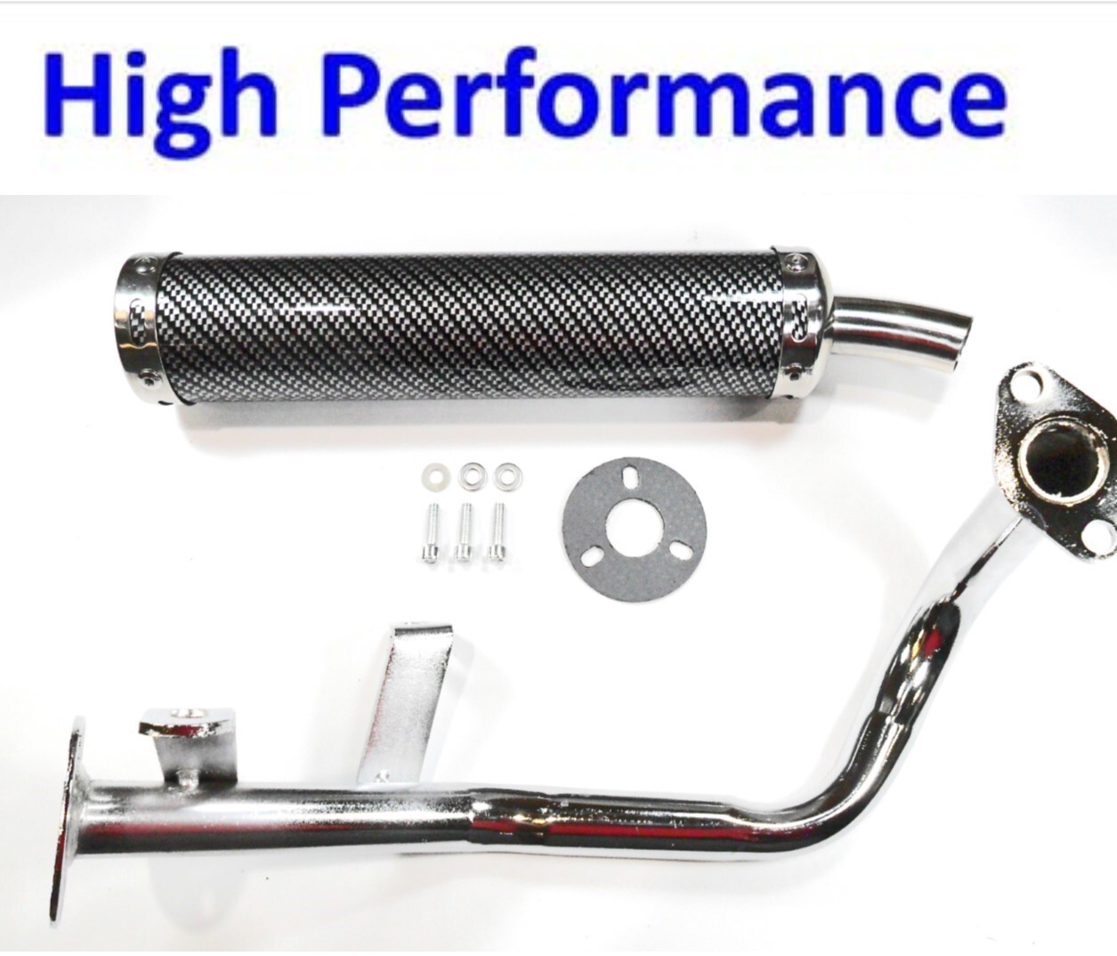 Tomos  Nitro 50GY6-50 High Performance Exhaust