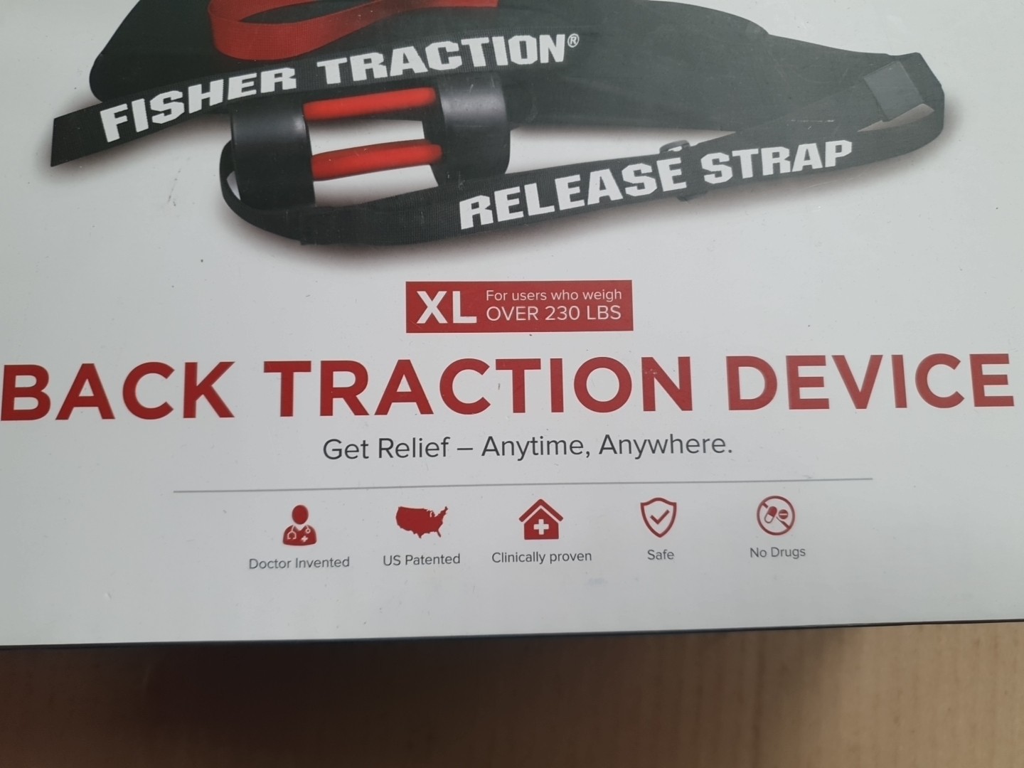 Fisher Traction Back Device XL - NEW Sealed Box