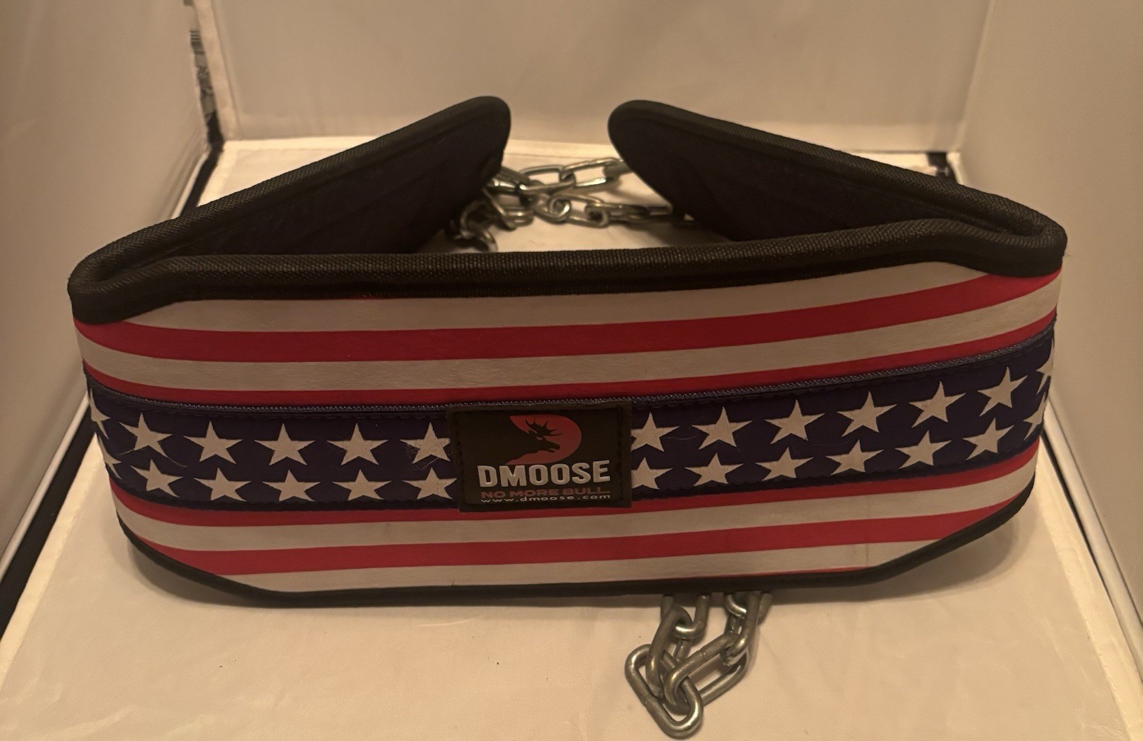 DMoose Dip Belt for Weightlifting, Weight Belt with Chain for Pullup, Gym Lif...