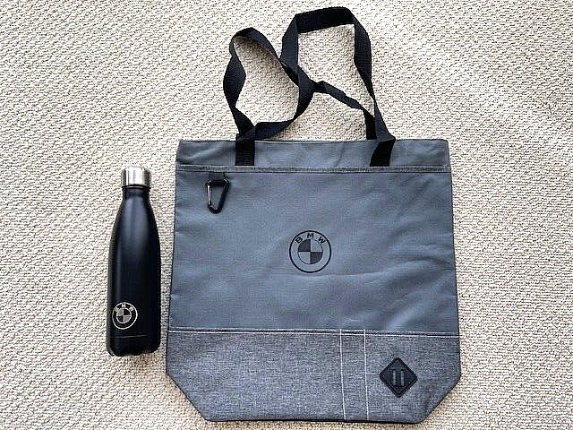 BMW Tote Bag w/Insulated Water Bottle