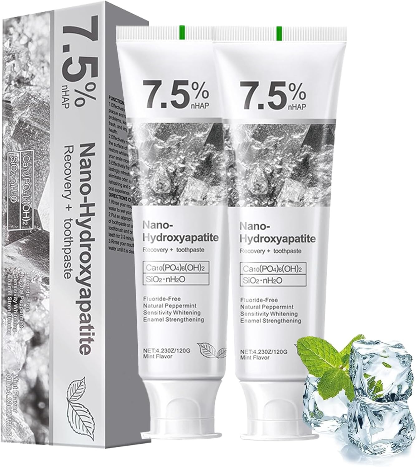 SP-6 Probiotic Toothpaste 7.5% Hap Nano Hydroxyapatite Toothpaste Deep Clean