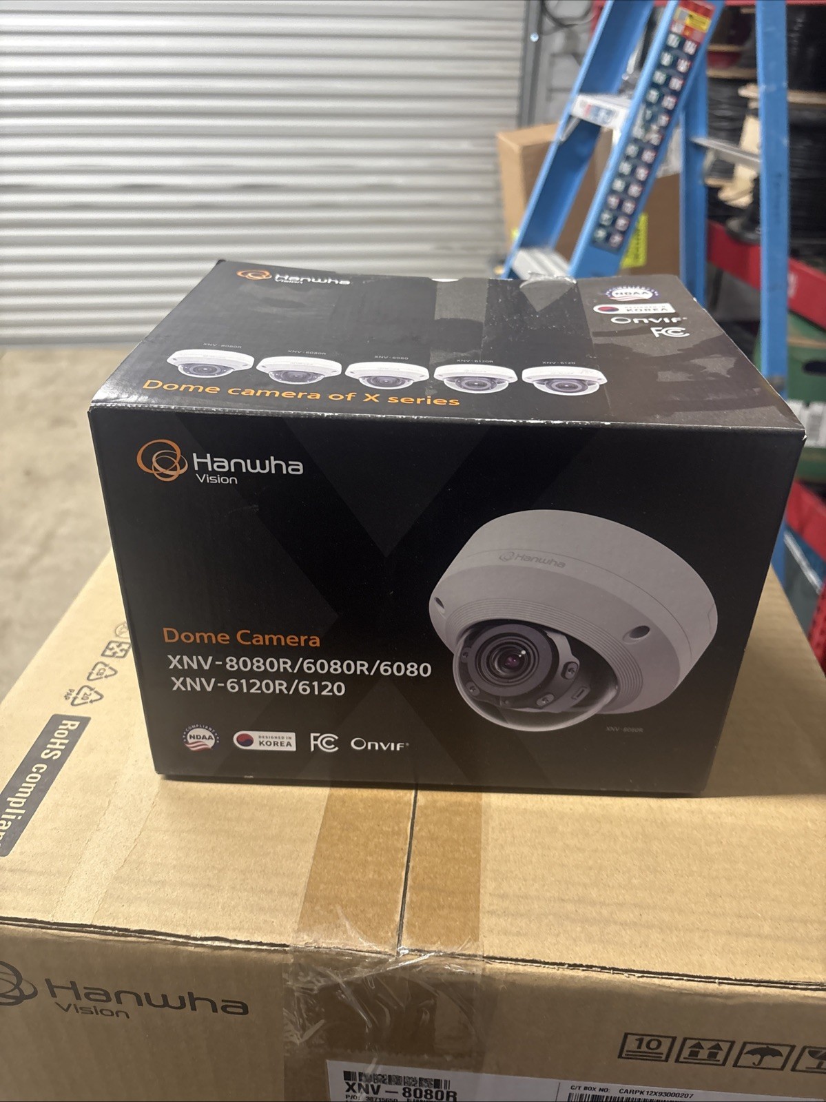 Hanwha Techwin X Series Network Dome Camera - White (XNV-8080R)