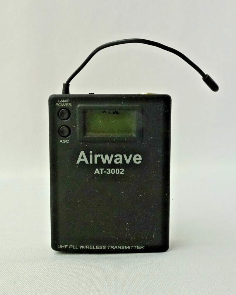 Airwave AT-3002 UHF PLL Wireless Transmitter 655-679 MHz JH