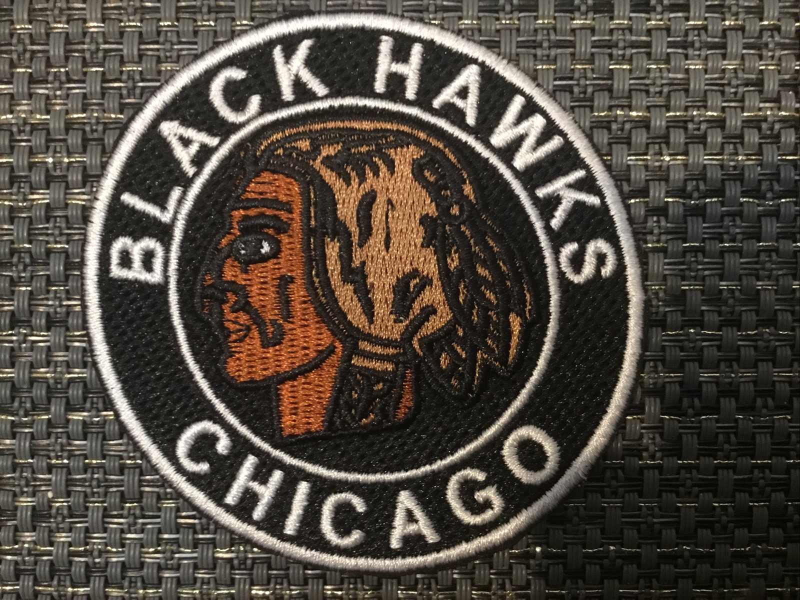 Chicago Blackhawks Vintage Embroidered Iron On Patch Awesome  Patch 3"  NHL