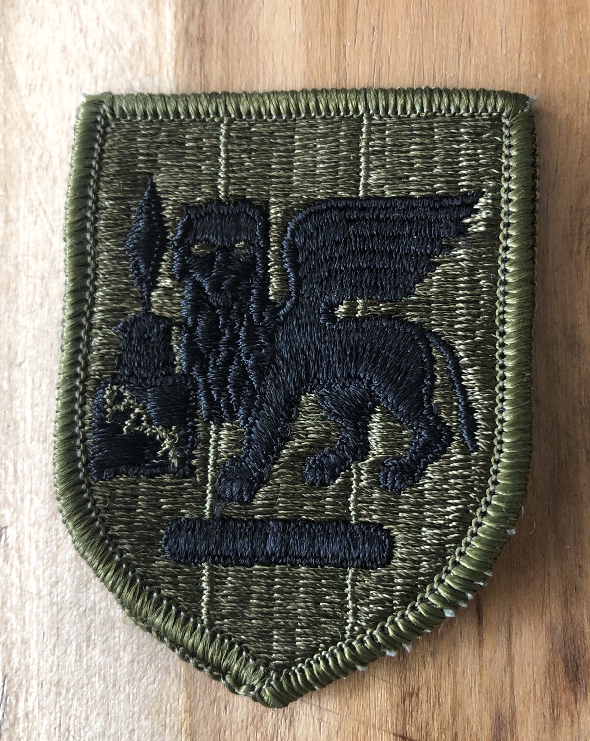 US Army Southern European Task Force Subdued Patch NEW! New Old Stock NOS
