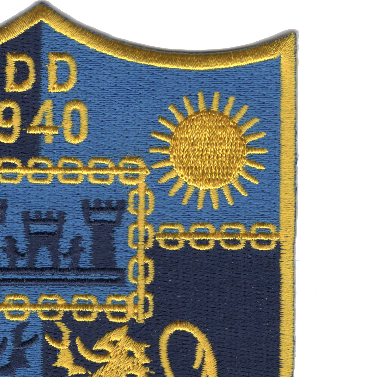 DD-940 USS Manley Patch