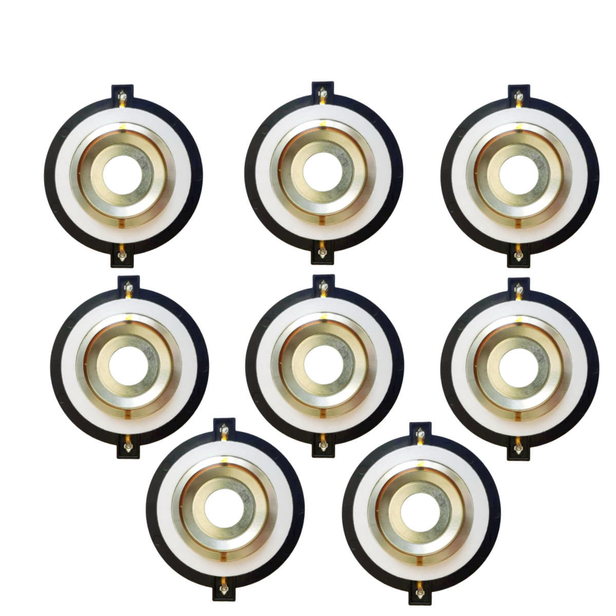 Titanium Diaphragm 1.5" For PRV Audio TW600Ti PRV-RPTW700Ti Driver 8 Ohms 8 PCS