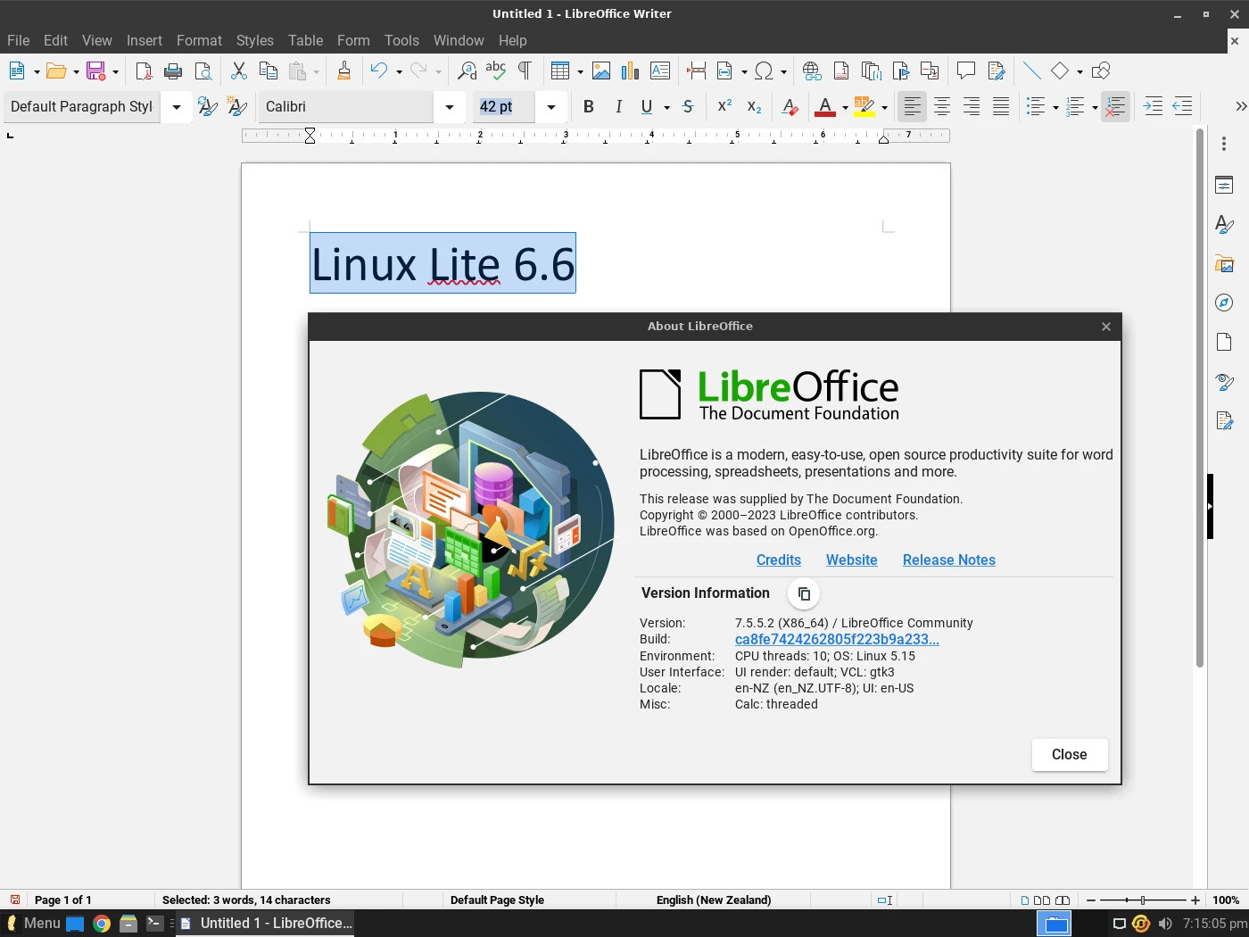 Linux Lite 7.4 64-bit Bootable DVD Installer – Revive Your Old PC! Fast Shipping
