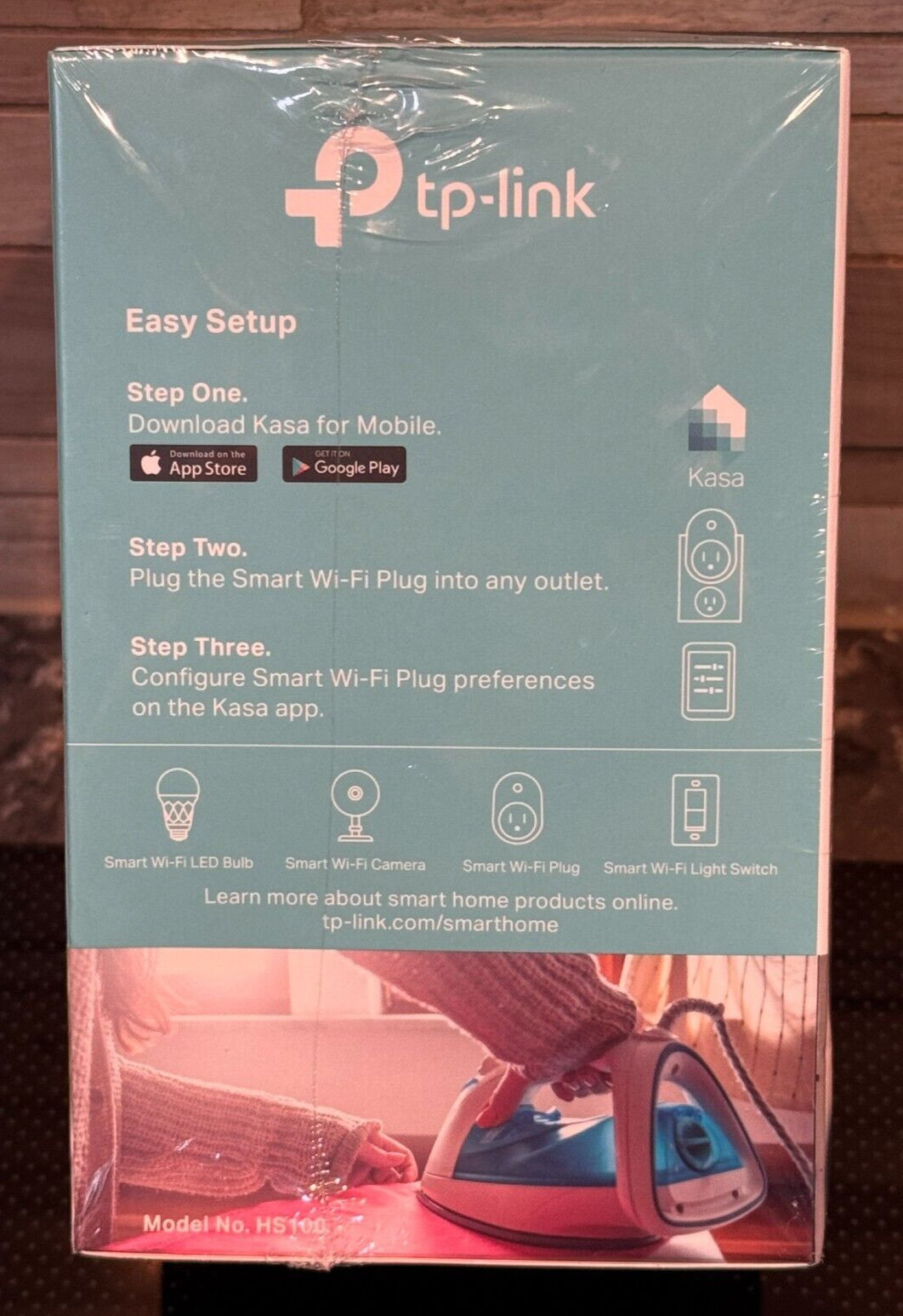 tp-link Smart Wi-Fi plug HS100, works with Alexa and Google assistant