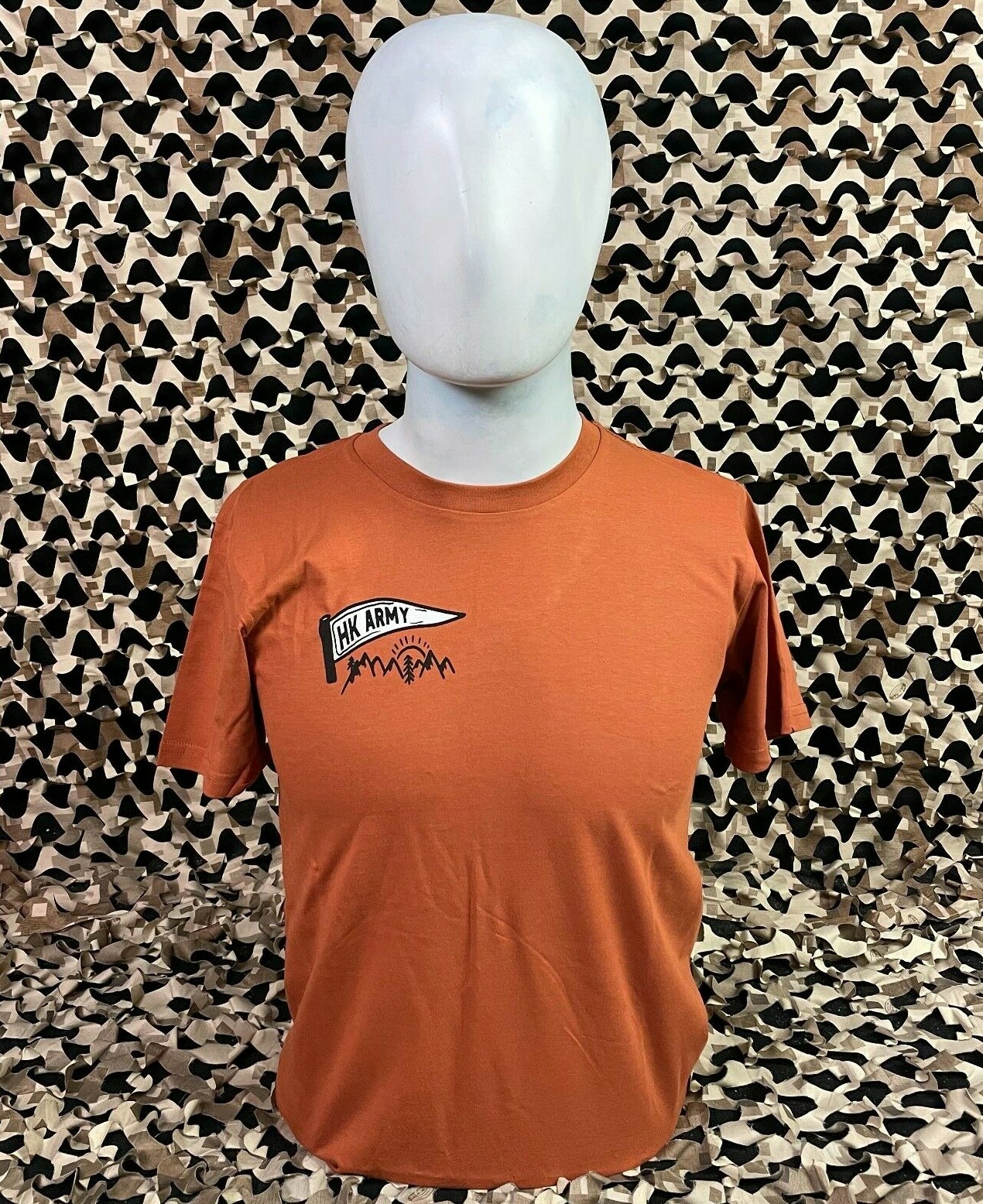 NEW HK Army Legendary Paintball T-Shirt - Rust - Medium
