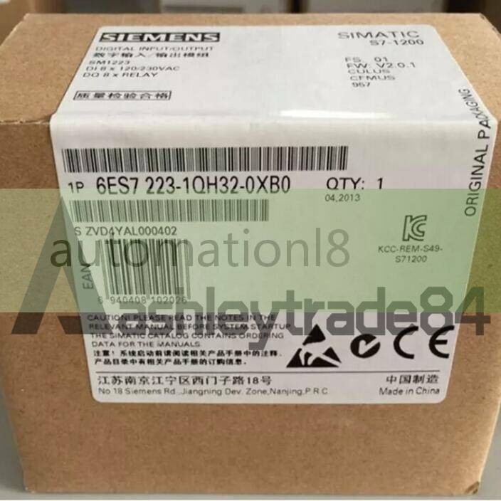New 1Pcs Siemens 6ES7 223-1QH32-0XB0 PLC Module 6ES7223-1QH32-0XB0