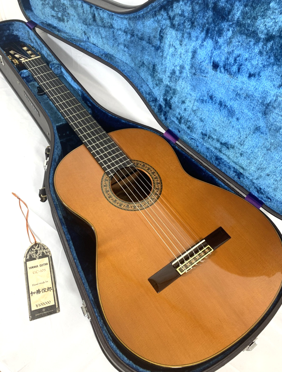 YAMAHA GC-10S Grand Concert 1974 by "TOSHIRO KATO" Acoustic Guitar From JAPAN