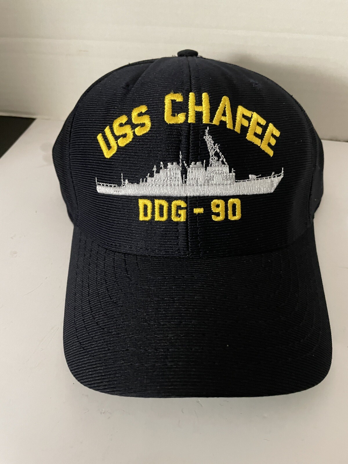 U S NAVY CAP  "USS  CHAFEE "DDG-90