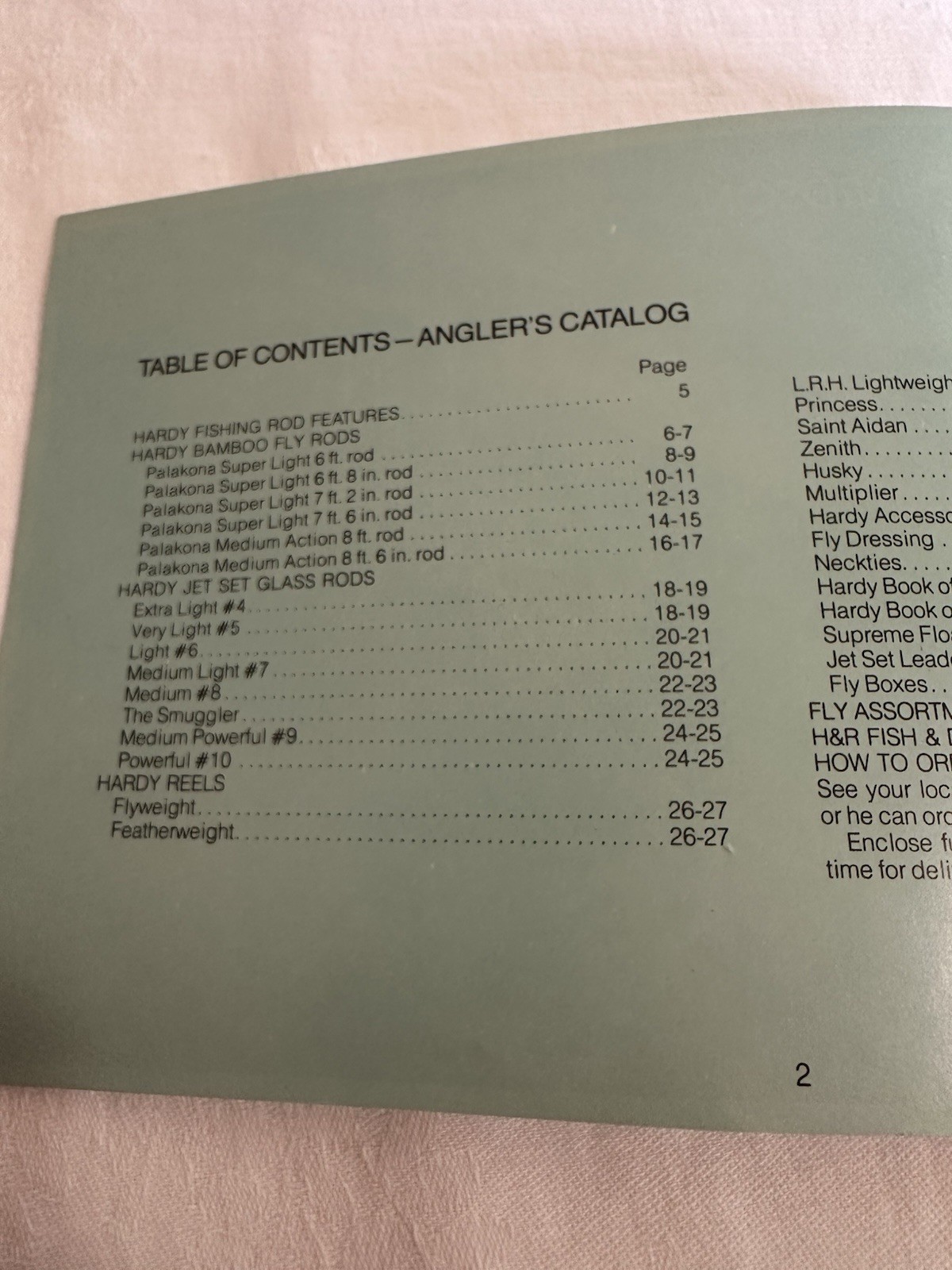 Vintage Harrington & Richardson Anglers Catalog
