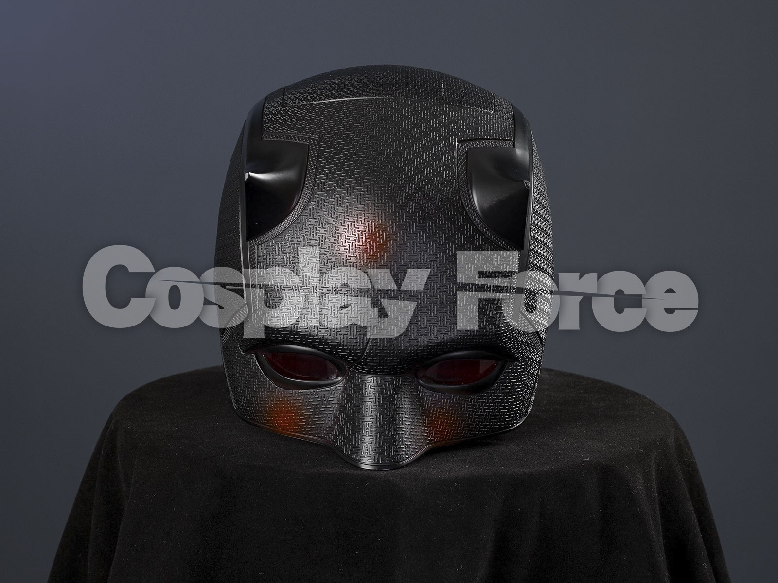 Matt Murdock Cosplay Helmet Black Headgear FRP Cos Accessories for Adults Men