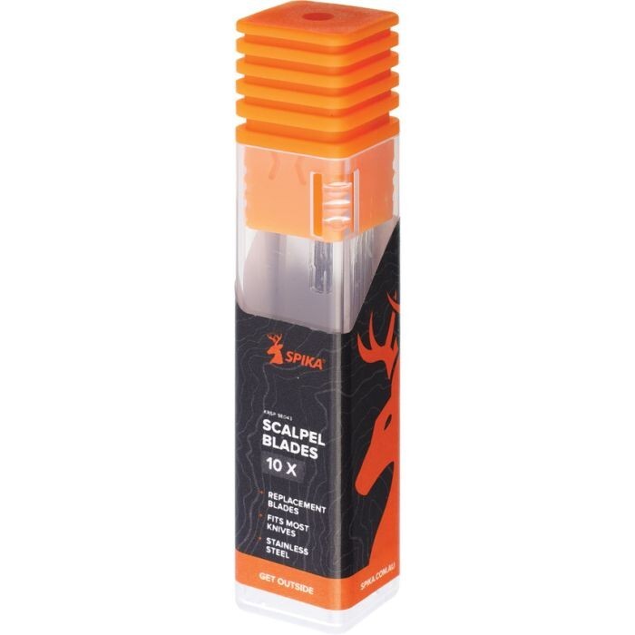 Spika Scalpel Replacement Blades Stainless Steel Construction - KRSP-SE043
