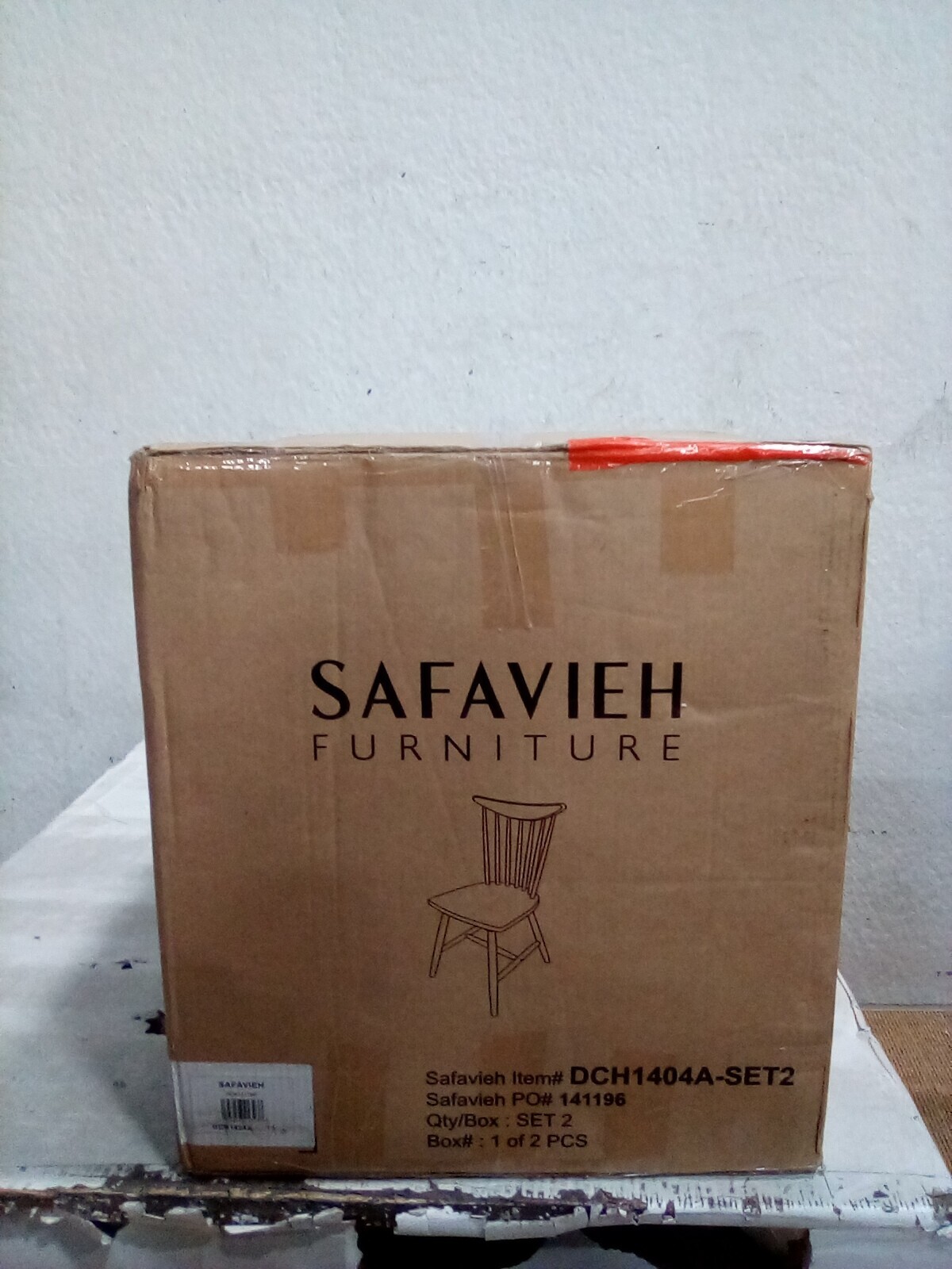Safavieh JODAN DINING CHAIR, Reduced Price 2172729624 DCH1404A-SET2