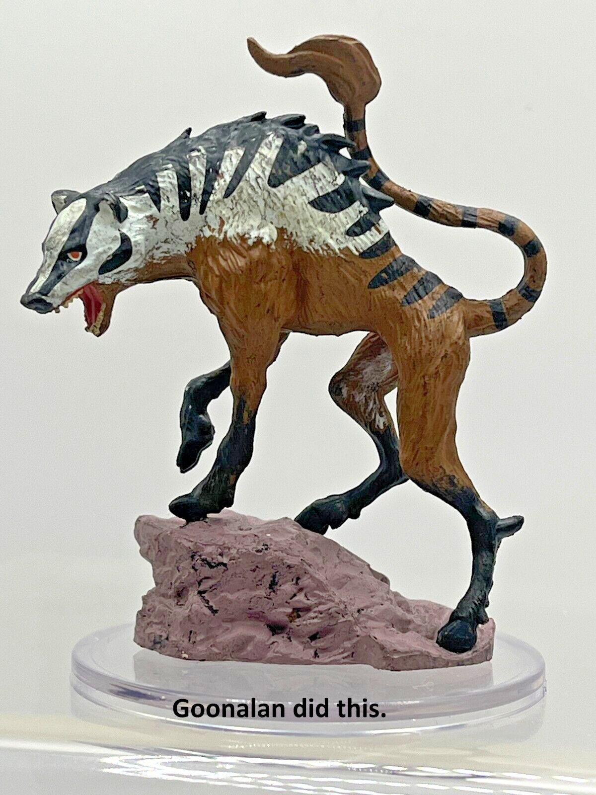 D&D Pathfinder Mini Darklands Rising 32 Leucrotta UC LARGE