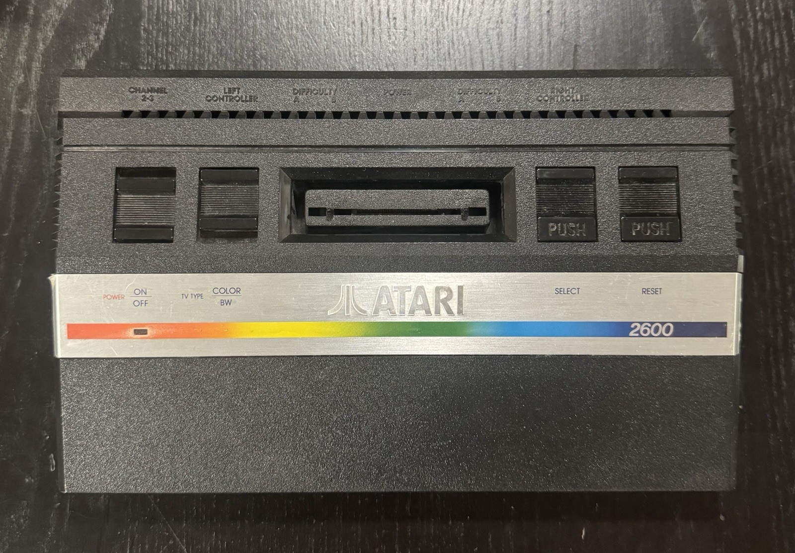 Atari 2600 Jr Console System Bundle Junior With 2 Games + Box - Tested & Working