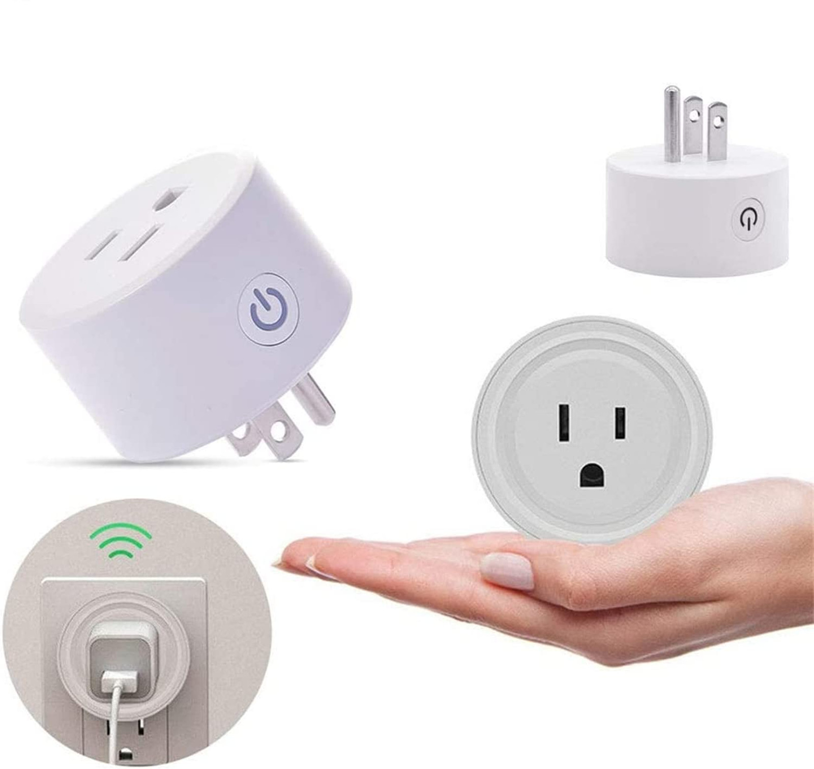 Smart Plug Mini HomeKit WiFi Outlet Support Apple HomeKit Alexa Google Assistant