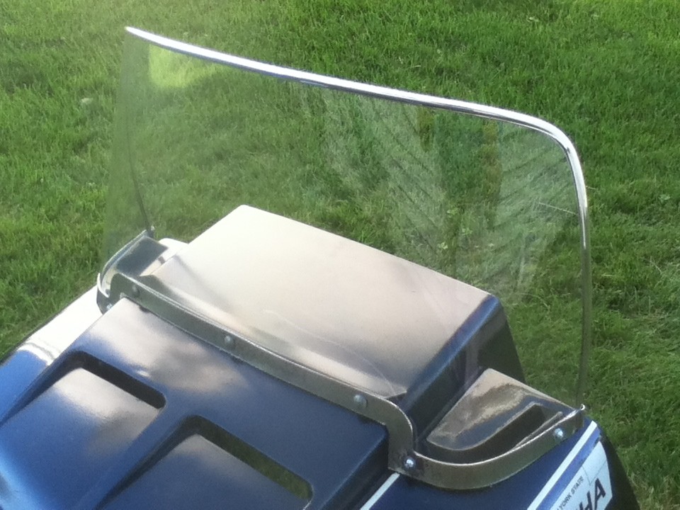 1973 1975 Massey Ferguson Ski-Whiz Vintage Snowmobile Tall Clear Windshield