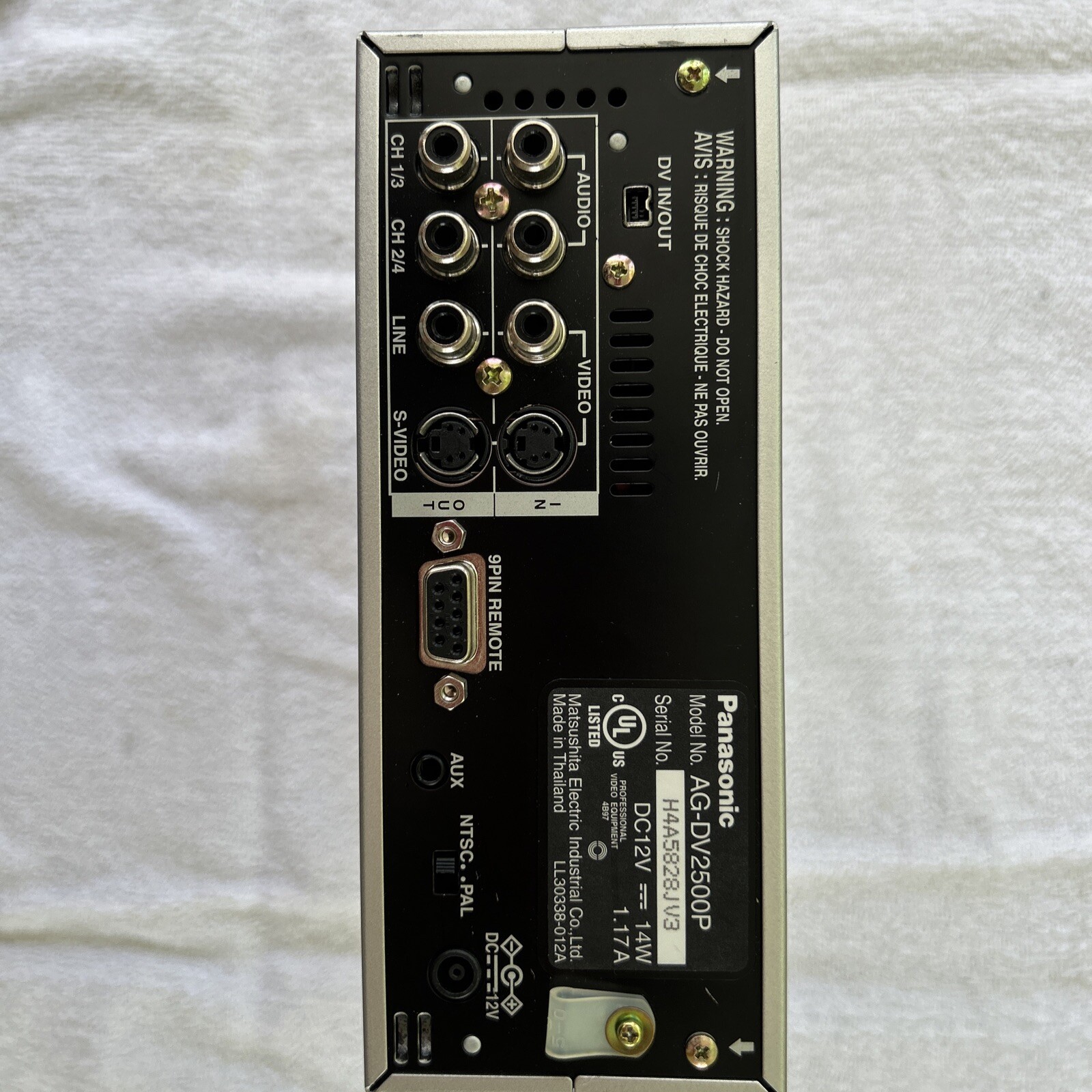 Panasonic AG-DV2500P NTSC/PAL