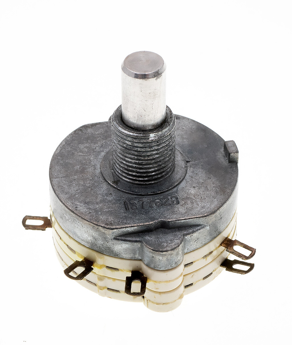 Rotary Switch , 2-Wafer 2-Pole 10-Position, Binary Coded 1377828 32036-2, NOS