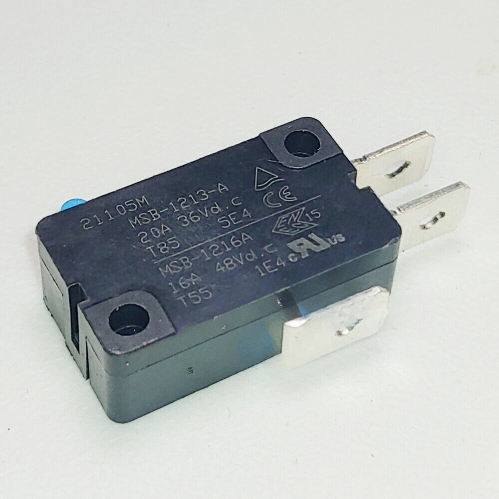 5PC Micro Limit Switch 3 pins 20A 36Vd.c 16A 48Vd.c MSB-1213-A / MSB-1216A
