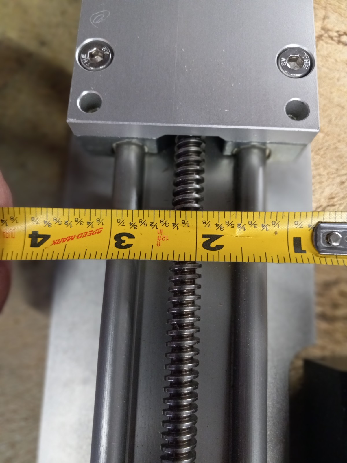 IGUS Linear Actuator Slide Single Rail Lead Screw WITH MOTOR W/ BELT