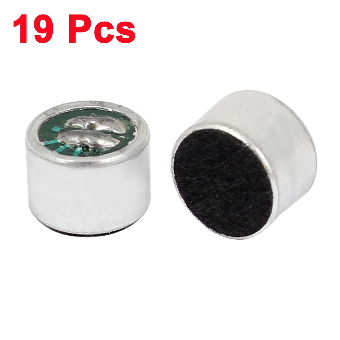 19 Pcs 9.7mm x 6.7mm Mini PCB Electret Pickup Condenser Microphone