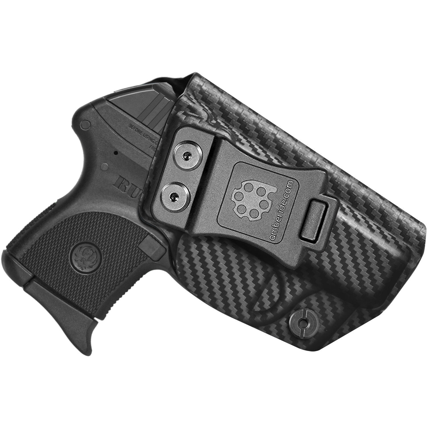 Amberide Ruger IWB KYDEX Holster for Ruger LCP 380 Auto Inside Pistol Concealed