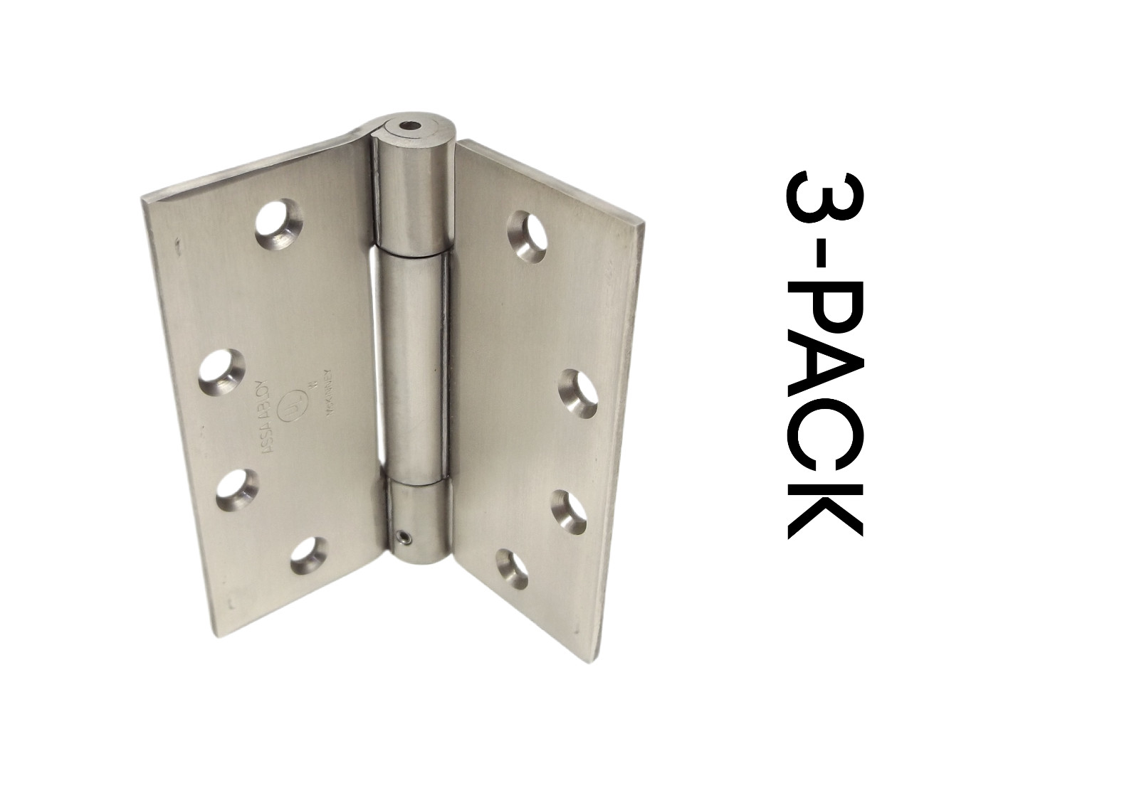 (3) McKinney MK69415 4-1/2″ x 4-1/2″ TA386 32D Nrp Full Mortise Hinge Stainless