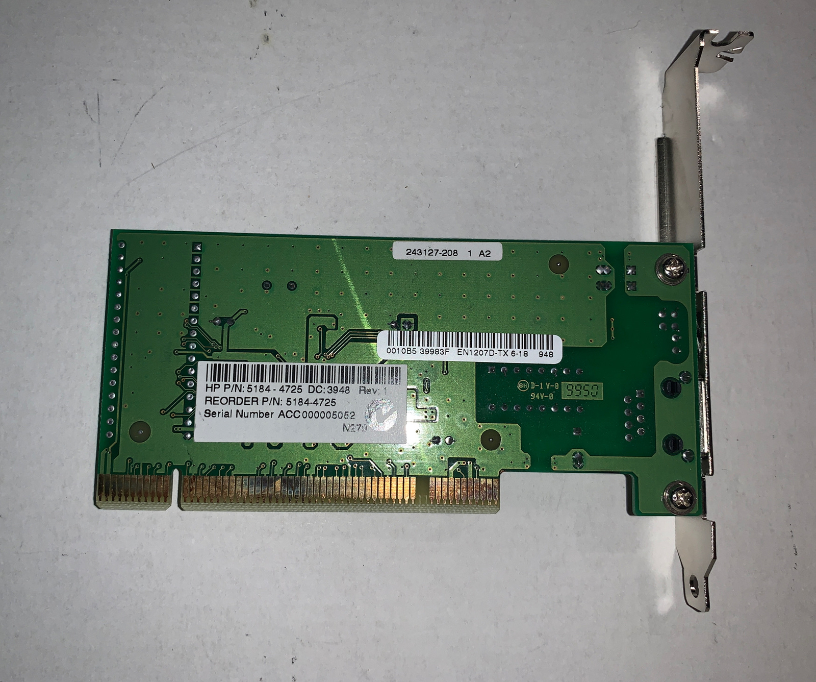 EN1207D-TX PCI Ethernet Adapter Card