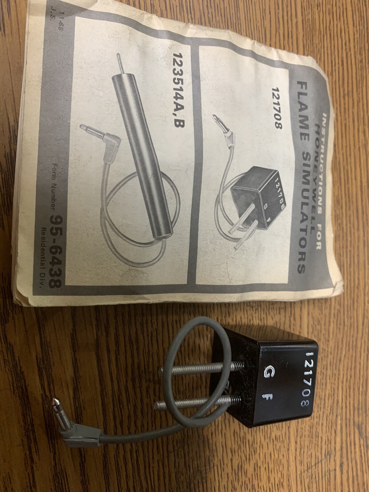 Honeywell  Flame Sensor 121708