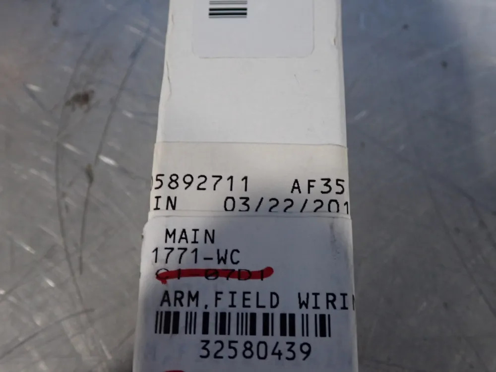 ALLEN BRADLEY 1771-WC ANALOG OUTPUT MODULE 11191532809