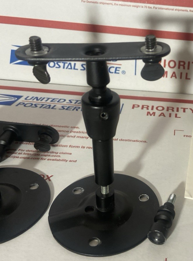 BOSE WC-5B Black Wall/Ceiling Mounting Kit For Bose Speakers - READ