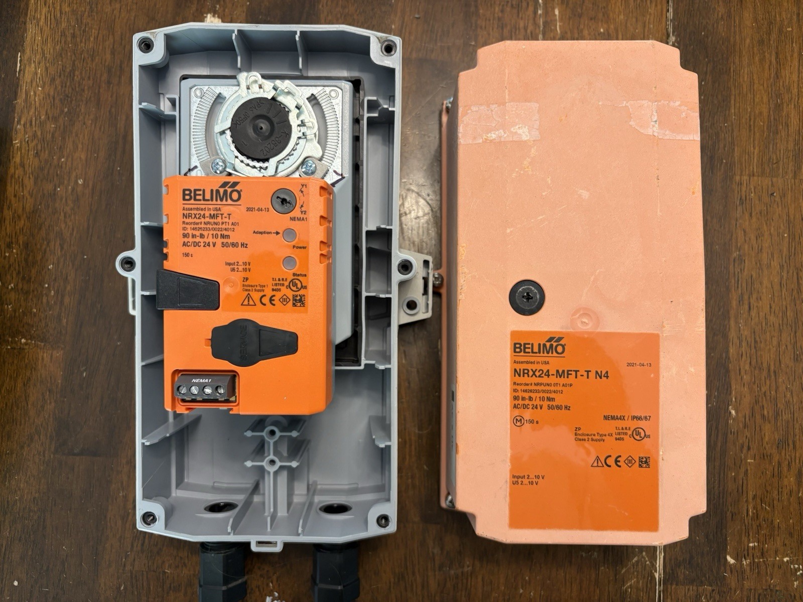 Belimo NRX24-MFT-T-N4 Valve Actuator. Used In Working condition