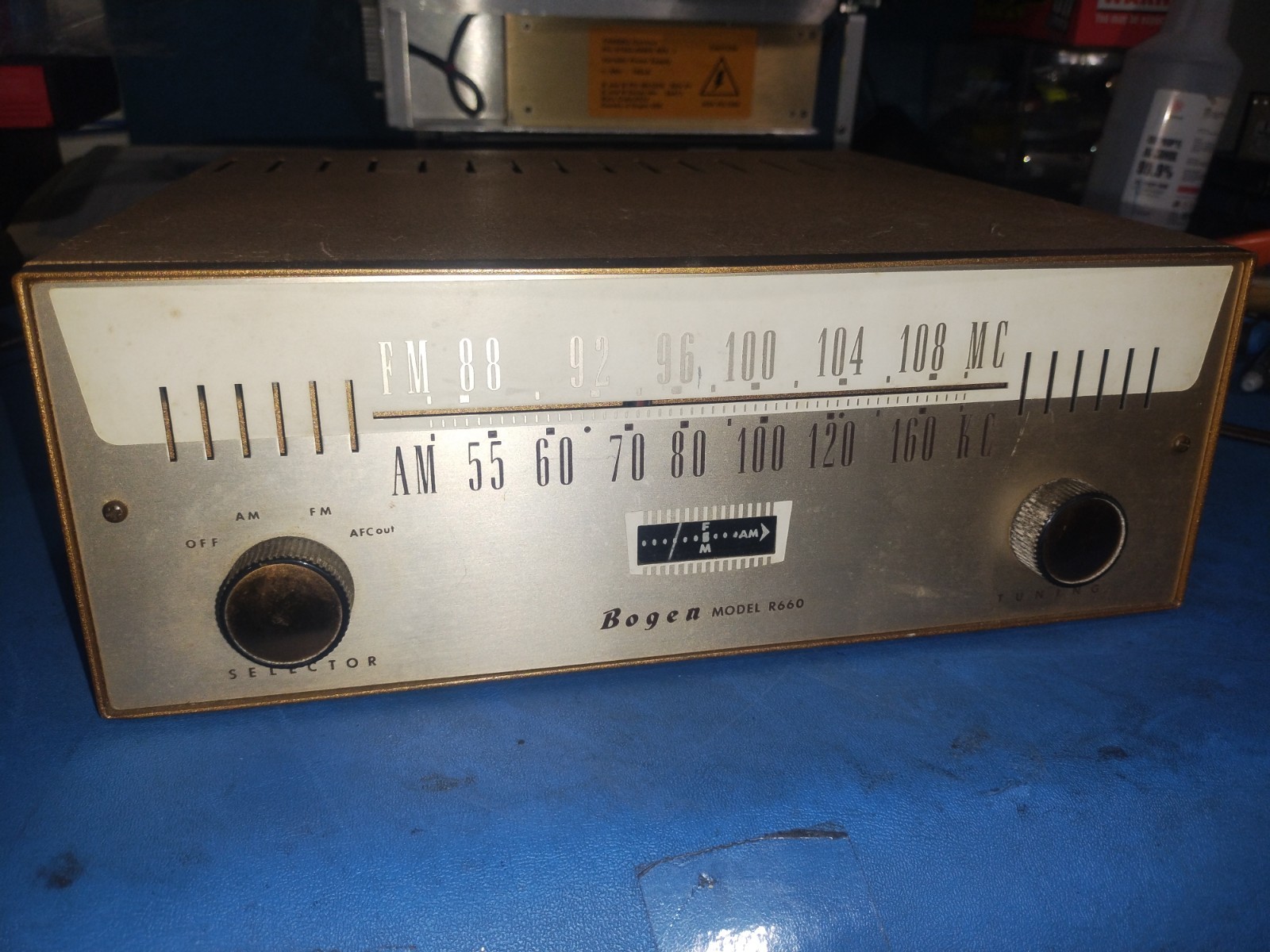 Bogen Model R660 Tuner For Parts Only