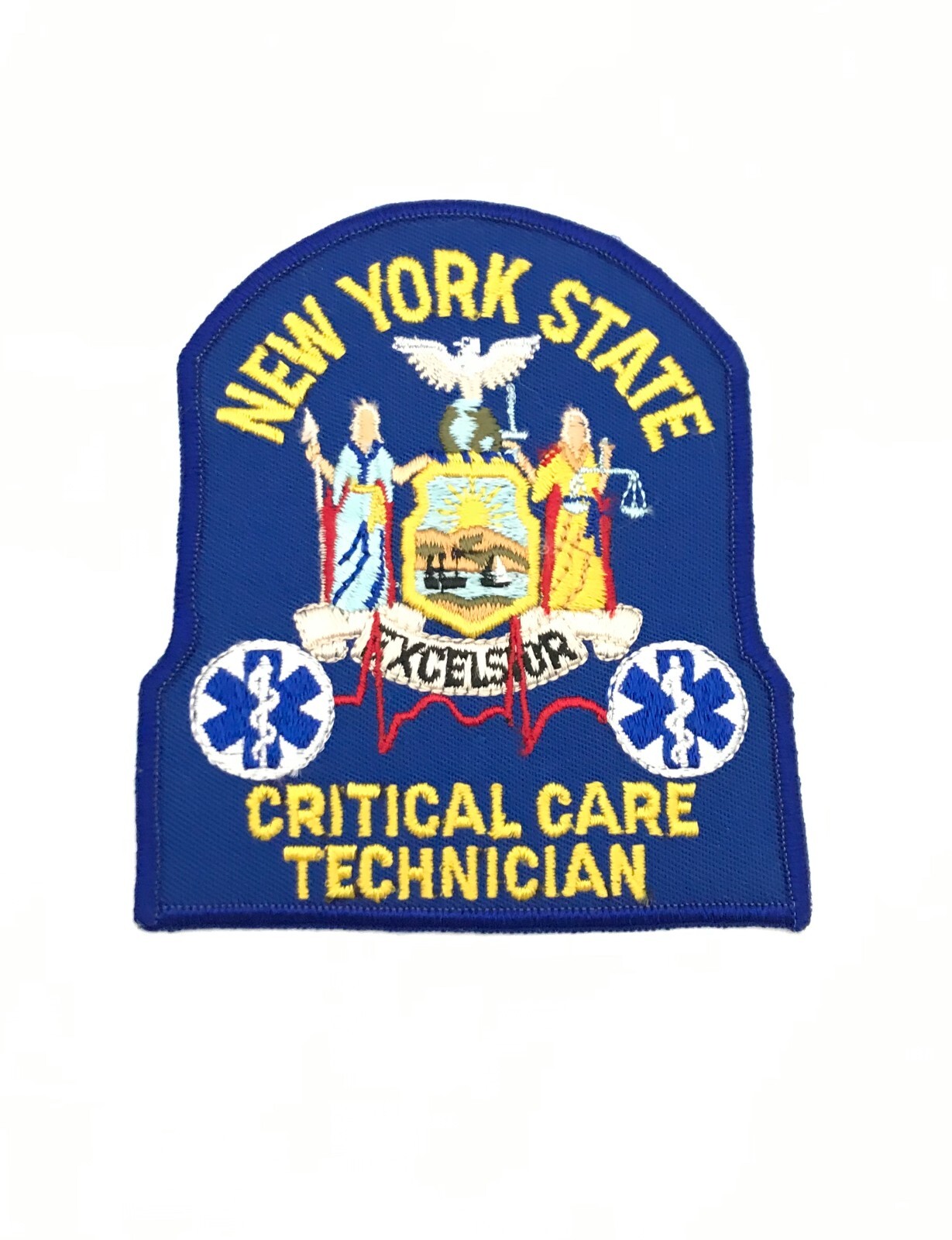 **New York State** CRITICAL CARE TECHNICIAN Shoulder Patch